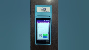 How to Use Android Handheld Bus Ticket Machine | Shree Shyam Handheld #bus #ticket #shortsvideo