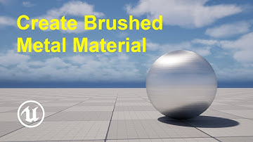 How to Create Brushed Metal Material in Unreal Engine 5