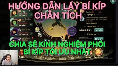 HƯỚNG DẪN LẤY BÍ KÍP CHÂN TÍCH VÀ CHIA SẺ KINH NGHIỆM PHỐI BÍ KÍP TỐI ƯU NHẤT TRONG VLTK1 MOBILE