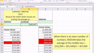 Slaying Excel Dragons Book #32: 3 Types Of Averages AVERAGE, MEDIAN, MODE, COUNTIF Functions