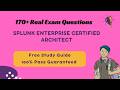 Best Splunk Enterprise Certified Architect Practice Test 2026 (Online Simulator)