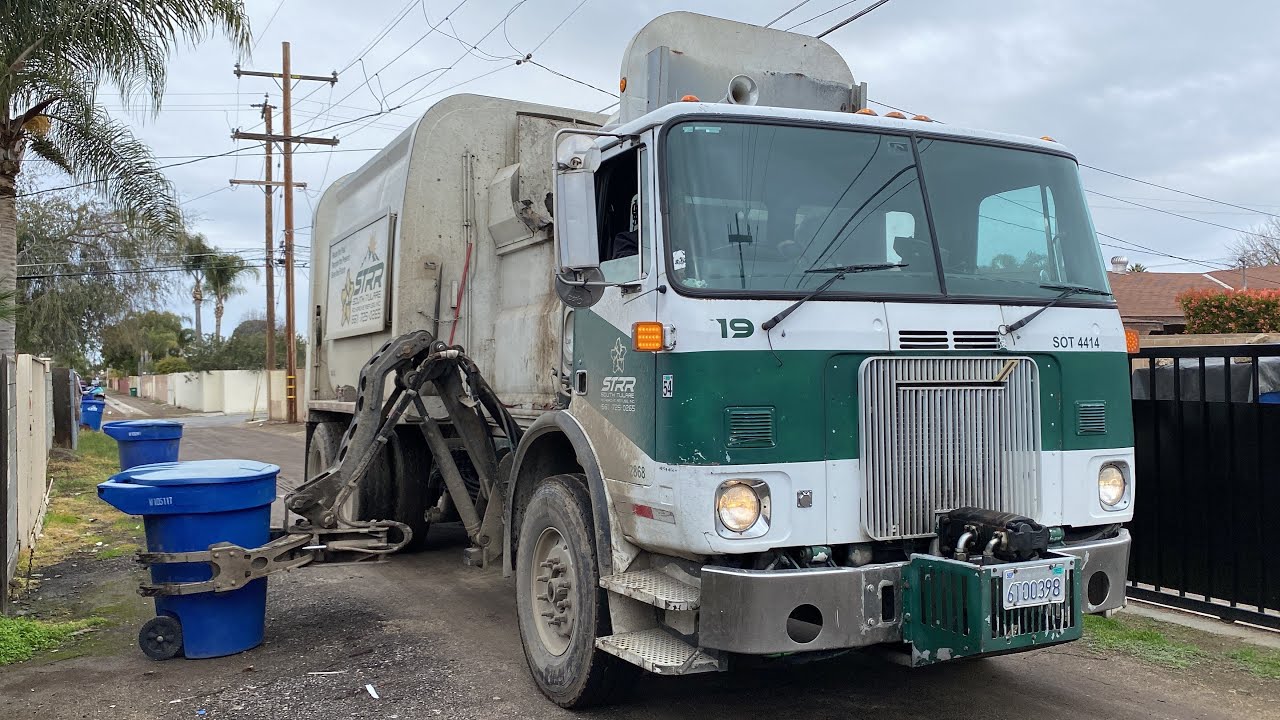 South Tulare Richgrove Refuse Volvo WX64 McNeilus Autoreach 19 YouTube