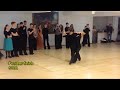 How to dance slow foxtrot Hover Cross with Sway by Mirko Gozzoli & Edita Daniute 2