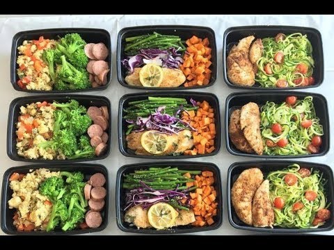 MEAL PREP IN UNDER AN HOUR! - YouTube