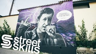 КРОВОСТОК. АНТОН ЧЕРНЯК | Youfeelmyskill | Граффити | Graffiti | Street art | Судак | Крым.