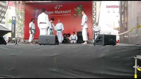 OKINAWA GOJU-RYU - KAKOMI KUMITE JO CHU GE