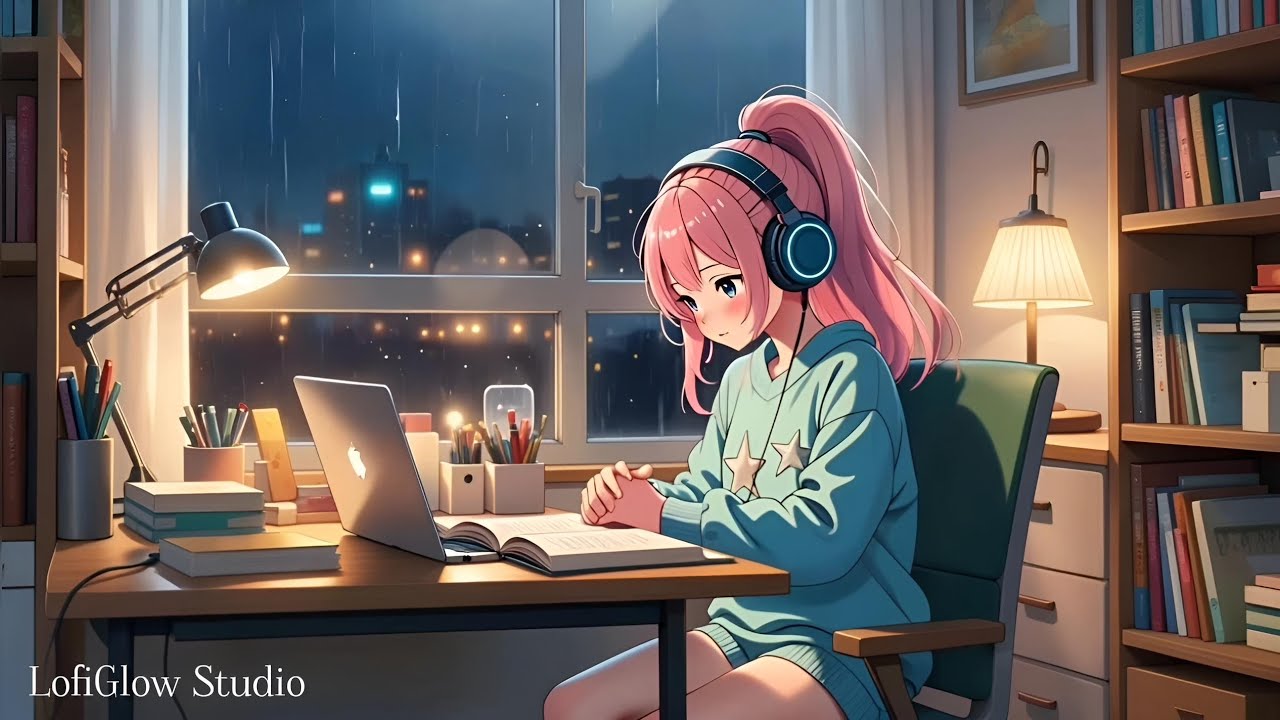Lofi hip hop 🌧️ Rainy Window Study Session - YouTube