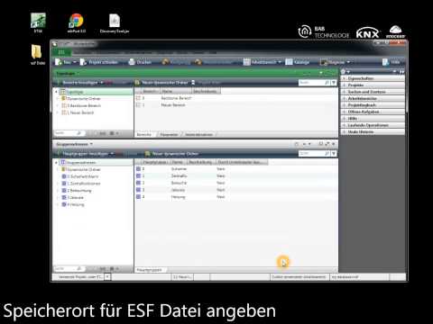 TUTORIAL EIBPORT ESF Daten exportieren/importieren [deutsch]