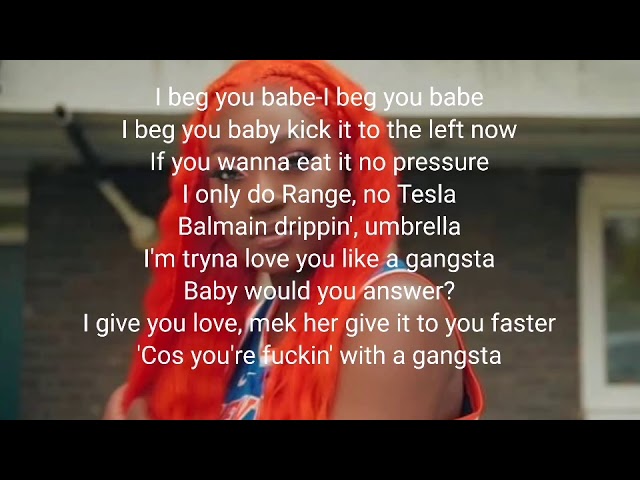 Gangsta - Darkoo ft Ms. Banks, Br3ny - REMIX [ LYRICS ]