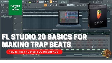 FL Studio 20 Beginner Tutorial | How to Make a FIRE Trap Beat Using Only Stock Plugins