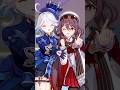 Hu Tao Furina 会いにKiTE! 【Genshin Impact MMD】#furina #hutao