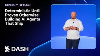 Deterministic Until Proven Otherwise: Building AI Agents That Ship