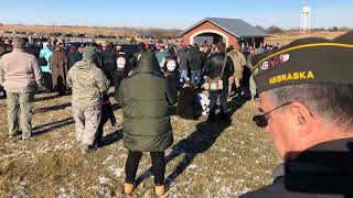 Hundreds pack funeral for Vietnam veteran they did not know after viral obituary post
