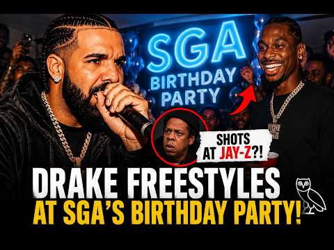 Drake Trolls Jay Z During Secret Freestyle at Shai Gilgeous Alexander’s House ?!