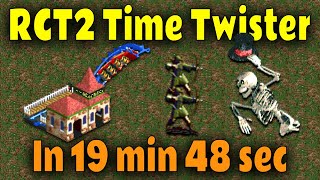 RollerCoaster Tycoon 2 Time Twister completed in under 20 minutes @MarcelVos