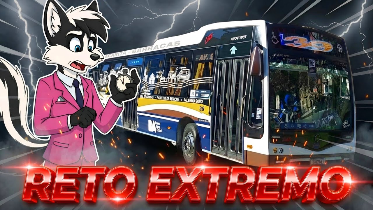 Hice un RETO EXTREMO con Colectivos y ESTO PASÓ: