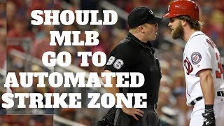 Should mlb use automated strike zone ...