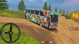 Coach Bus Simulator India Off Road Driving Bus Game Simulator Bablu Gamer Gameplay  Part 113 #bus screenshot 3