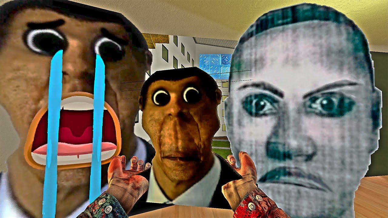 Saving sad baby Obunga from Angry Selene Delgado for sad Obunga - YouTube