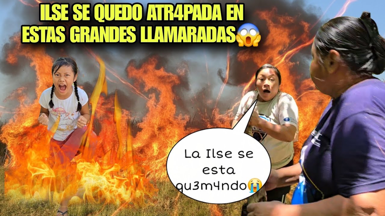 🚨Urgente ILSE Casi Se Qu3m4 Viv4 En Este Inmenso Cañal, Ver Para Creer😱