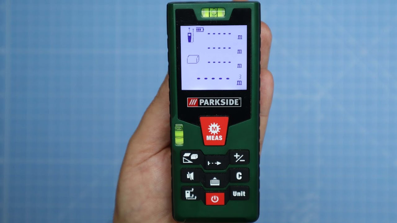 Laser Distance Measure: Parkside - YouTube