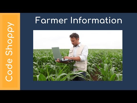 Farmer Information App for agirculture - Code Shoppy