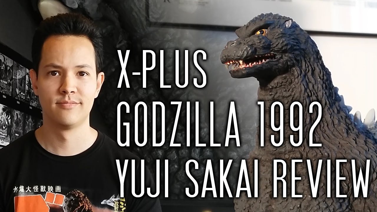 X-PLUS GODZILLA 1992 YUJI SAKAI REVIEW - YouTube