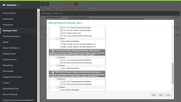 IC Missing Message Report