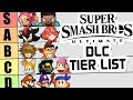 Super Smash Bros Ultimate DLC Tier List