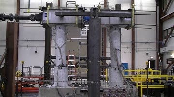 Shake Table Test Bent with Pipe Pin Connection to Pile Shafts