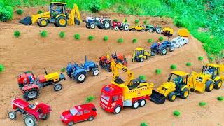 Mini tractor trolley parking videos | tractor jcb video | jcb video | jcb cartoon |