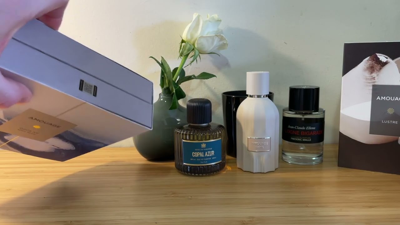 New pickups! Ft. Aedes Copal Azur, Malle Bigarade, Amouage Lustre, and Vanille Havane Extrait