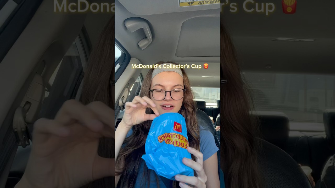 McDonald Collectors cup , she’s giving vintaageee 🍟 