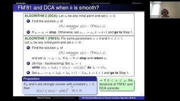 VA & OPT: The Boosted Difference of Convex Functions Algorithm