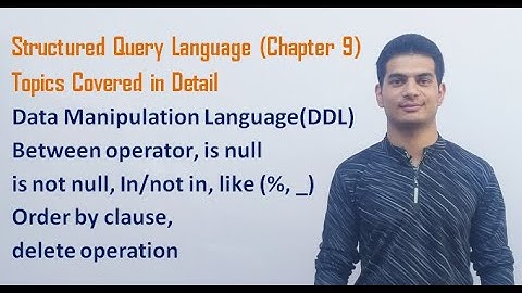 Structured Query Language (SQL) | Class 12 Computer Science with Python (Video 53)