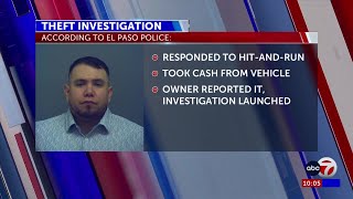 Former El Paso Police Officer accused of stealing from hit-and-run victim