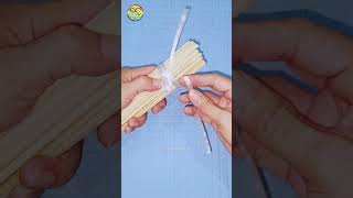 Knot rope tip diy at home 💡 Fast knot for beginners