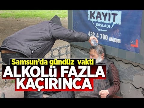 Samsun'da gündüz vakti sarhoş kavgası