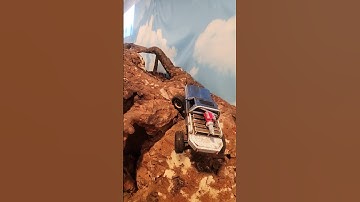 ROCK ROCK PLANET ROCK!INJORA PLANET AXLES 52 DEGREE STEERING! #scx24 #injora #microcrawler #shorts