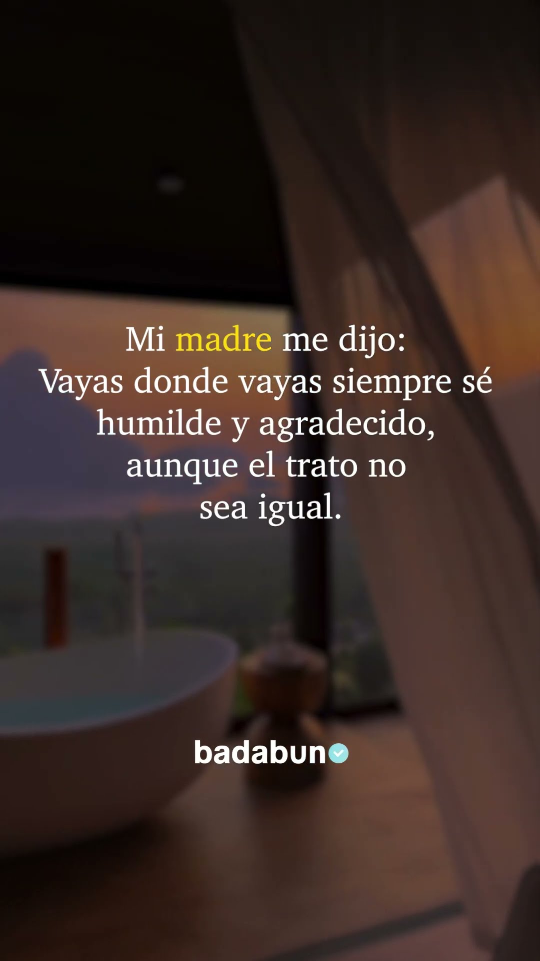 Mi madre siempre tuvo razón