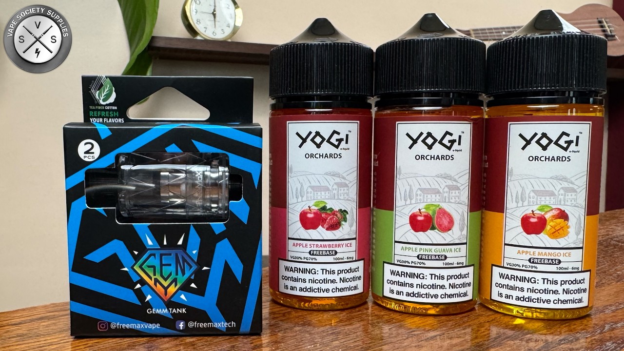 Reviewing Yogi Orchards E-Liquid Made in California