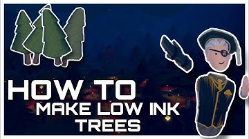 How to make low ink trees | RecRoom Tutorial