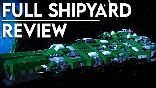 Celebrity Full shipyard review ! (REC) - Space Engineers Wealth