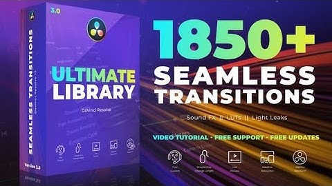 Seamless Transitions for DaVinci Resolve 29835571 – Free Download DaVinci Resolve Templates