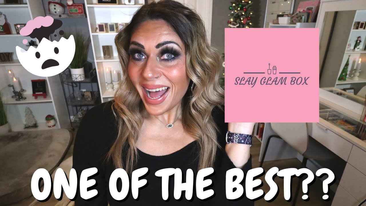 SLAY GLAM BOX BEAUTY SUBSCRIPTION BOX FOR DECEMBER 2022 UNBOXING - FAST FAVORITE?