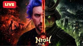 🔴 Every Boss Is Trying to Kill Me… Nioh 3 First Playthrough