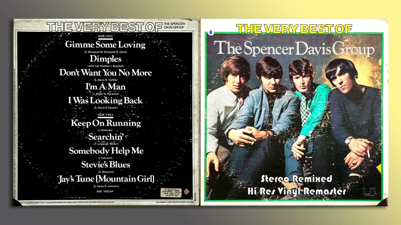 The Spencer Davis Group - Searchin'- Stereo HiRes Vinyl Remaster