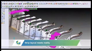 Hướng dẫn layout khuôn dập liên hoàn dễ dàng trên phần mềm Visi