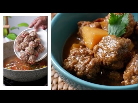 Semur Daging Cincang Kentang