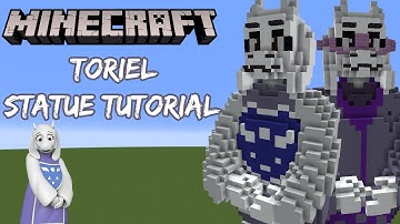Minecraft One-Shot Tutorial: Toriel Statue (Undertale)